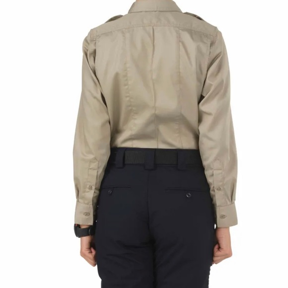 5.11 Tactical Women's Twill PDU Class-A Long Sleeve Shirt Size L - Picture 2 of 11